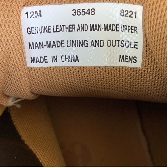 Timberland Men\'s Tan Leather Rugged Street II Chukka Boots Size 12M main image 6
